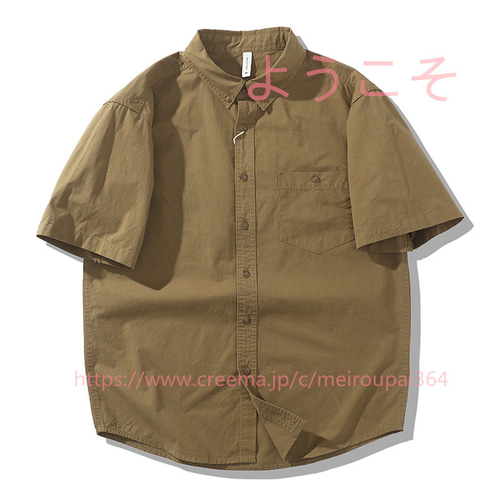 半袖シャツ ポケット付き スタイリッシュ 清潔感 Tシャツ ポケットTシャツ メンズ ポケット付き ポケT 半袖 無地