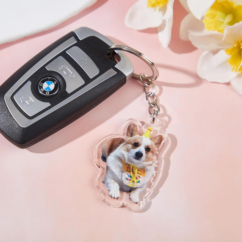 お好きなお写真で作れる♪オリジナル アクリルキーホルダー （Free