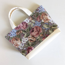 ✨7月のお買い得品】M✰アンティークな薔薇のトートバッグ