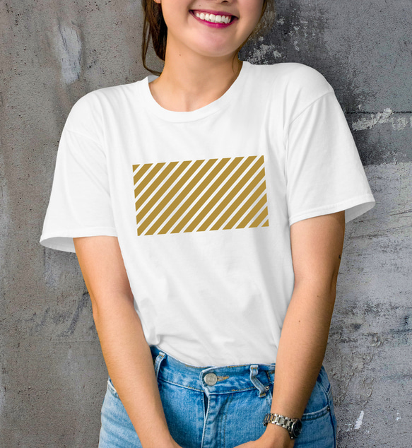 tシャツ 箔バープリント テレコトップス レディース Eimeelaw 箔バープリントテレコトップス(P) | whispermusee