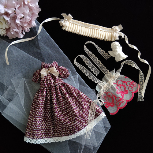 ♡ブライスアウトフィットワンピースヘッドドレスセット