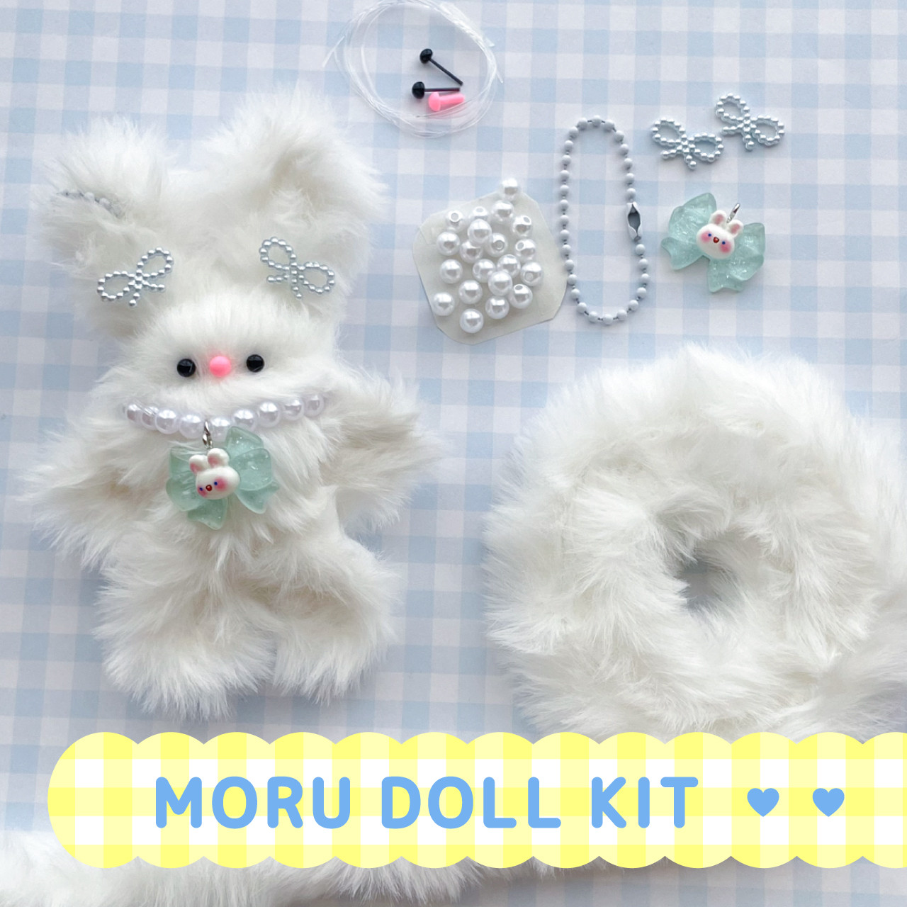 ちびクリームドーナツのぬいぐるみ　作家ラブ♡百貨店さん　ハンドメイド ちびクリームドーナツのぬいぐるみ　作家ラブ♡百貨店さん　ハンドメイド