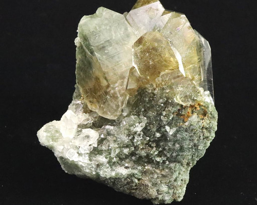 ヒマラヤ水晶　バーナクル　マニハール産　天然石　ゴールドルチル　クローライト 06843210ae250e5c42c1d8a783a5b5