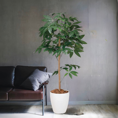 光触媒 人工観葉植物 フェイクグリーン パキラトピアリー1.5m 【公式通販】