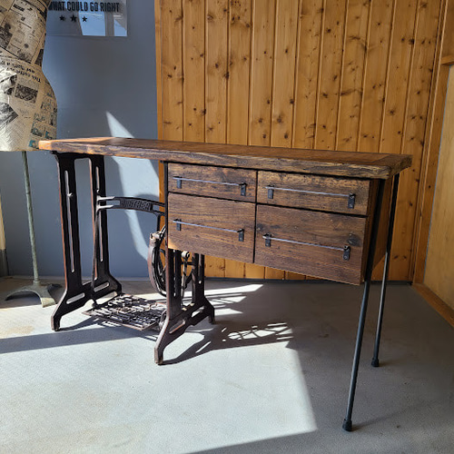 まとめ買いでお得 ミシンで作業台Workbench/ミシン台/作業台/パソコンデスク 机 テーブル・机