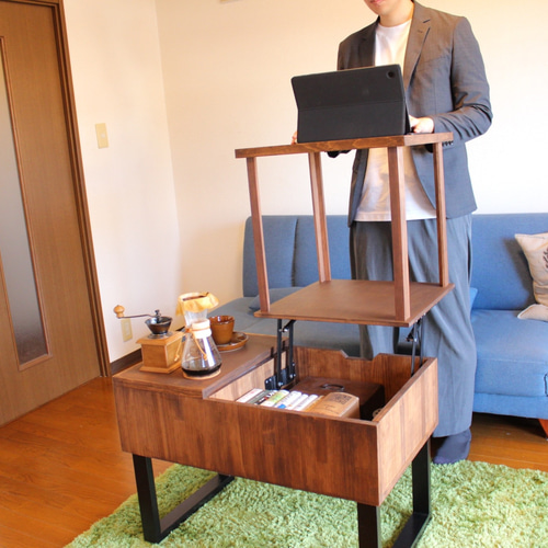 ローテーブル「Playful Desk」遊び心溢れる多機能テーブル ロー 