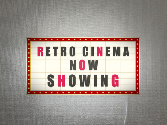 レビュー高評価商品 文字変更無料】映画 上映 シネマ シアター ムービー アメリカン 外国映画