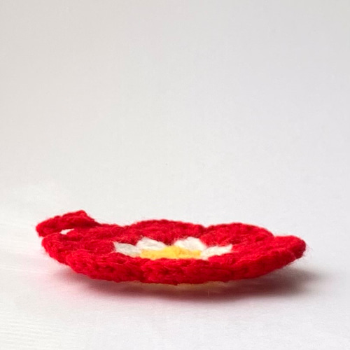 送料込み》レトロポップなお花モチーフのエコたわし アクリルたわし 6