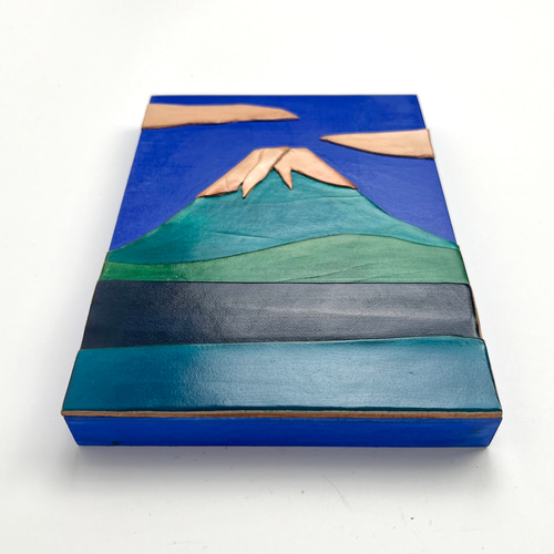 【一点物アート】ガネーシャ【現代アート,コラージュ】 F20 727x606 #コラージュ#コラージュアート#コラージュ作品