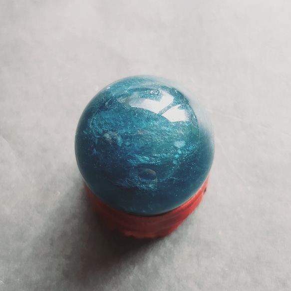 一点物】フローライト スフィア 丸玉 ✩.*˚ インテリア