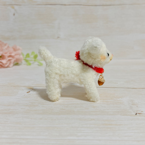 モールドールの赤ちゃん子羊 ラム キーホルダー変更可 子ひつじ ヒツジ