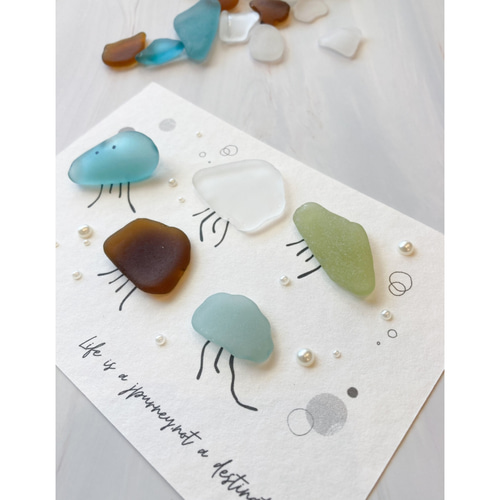 シーグラスで作るアートキット その他アート Kimonories&Noiro シーグラスで作るアートキット その他アート Kimonories&Noiro