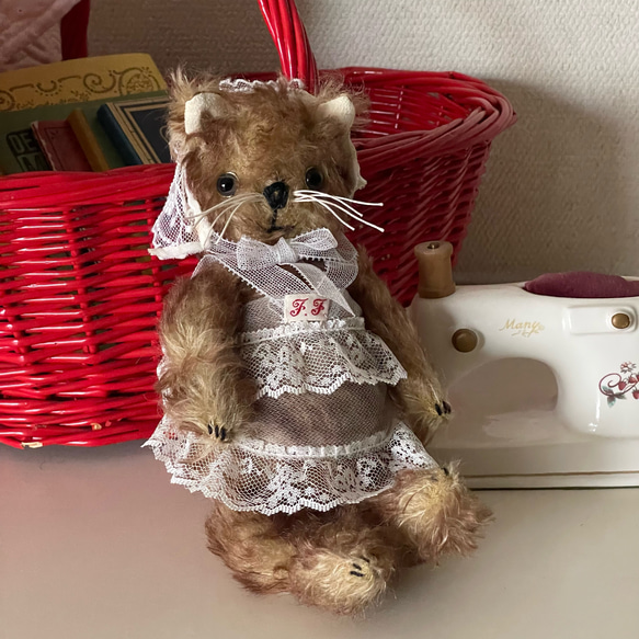 テディベア作家 KEITABEARさんの猫ちゃん