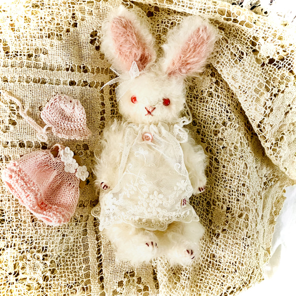 テディうさぎ ふわふわうさぎちゃん テディベア ぬいぐるみ テディうさぎ ふわふわうさぎちゃん テディベア ぬいぐるみ