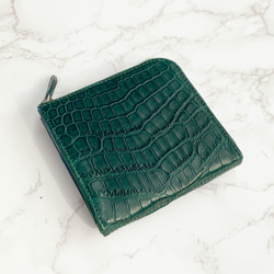 日本製 スモールクロコダイル ポロサス ボンベ加工 VIP上質 長財布