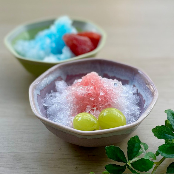 【限定販売】シャーベットシリーズ　八角ボウル 2枚目の画像