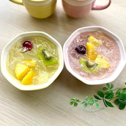 【限定販売】シャーベットシリーズ　八角ボウル 16枚目の画像