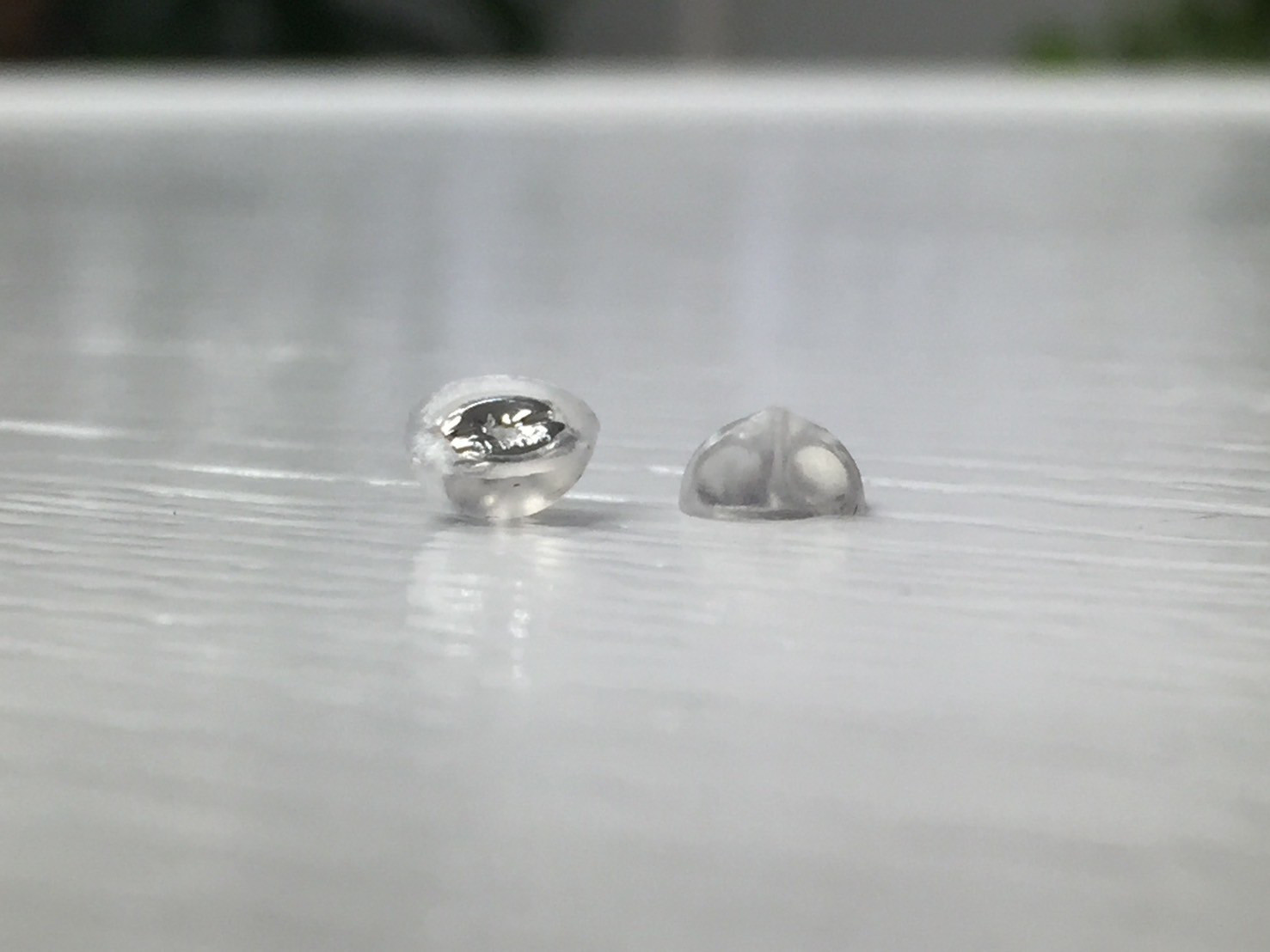 シルバー925 AAAキュービックCZ トリマキ　ピアス　*新品