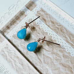 スリーピングビューティーターコイズピアス のおすすめ人気通販 検索