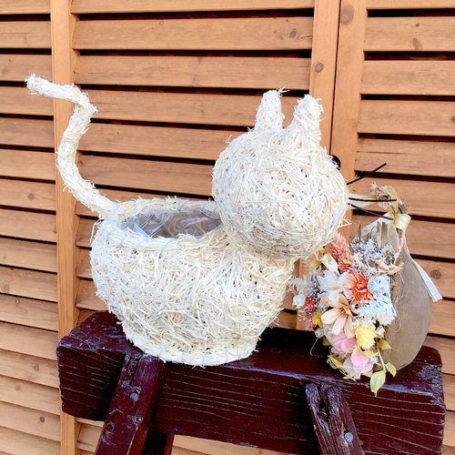 momom 0923様 ハロウィンバトンアレンジネコ17 オーダー品仏花