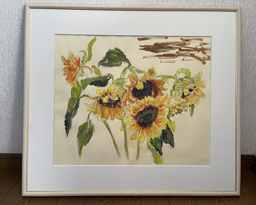 絵画「ひまわり」 絵画 ゆう樹@写真 通販 18059748｜Creema