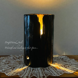 流木インテリア 古い電信柱の流木の間接照明 家具 LED ライト ランプ 照明 切り株 癒し 自然 北欧 6枚目の画像