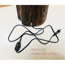 流木インテリア 古い電信柱の流木の間接照明 家具 LED ライト ランプ 照明 切り株 癒し 自然 北欧 17枚目の画像