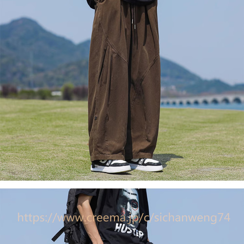メンズ 長ズボン ストレート カジュアル Q00416 0df442d4882e1d2005d74da22a842c