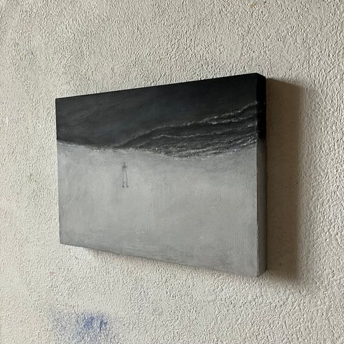 渚」 現代アート 絵画 原画 油絵 抽象画 風景画 インテリア 絵画 井上