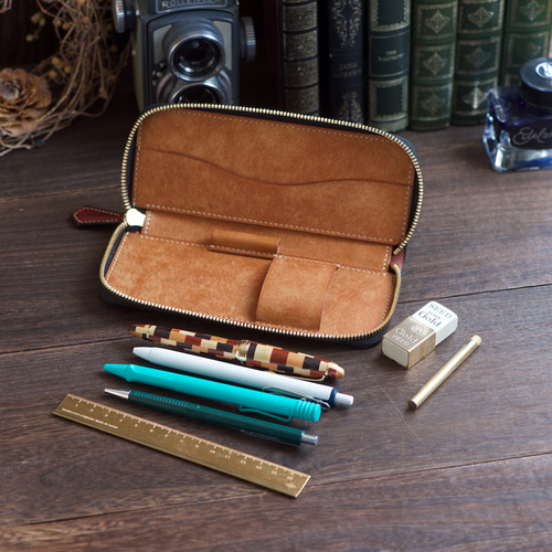 プエブロ ペンケース コッチネーラ ペンケース 革小物yoshii 通販