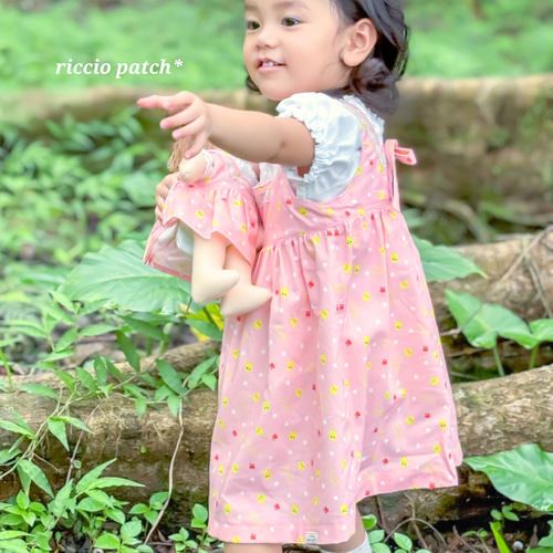 ひよこのぴよよのジャンパースカート ー 物語を着る子供服 ー 子供服