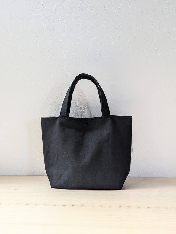ブラック トートバッグ 0981 フラップトート ブラック – MINIMAL WARDROBE（ミニマル