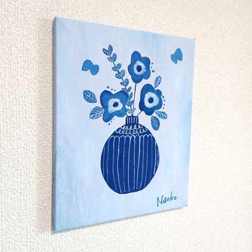 モダンアート 花瓶と花の絵画 楽天市場】絵画 風水 インテリア 額入り Le vase et les fleurs
