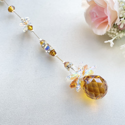 ビン型サンキャッチャー〜サファイアの輝き〜 サンキャッチャー