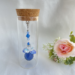 ビン型サンキャッチャー〜サファイアの輝き〜 サンキャッチャー