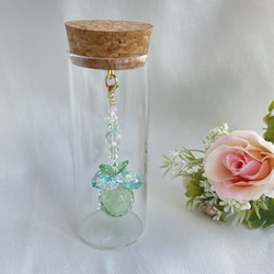 ビン型サンキャッチャー〜サファイアの輝き〜 サンキャッチャー