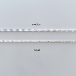 【Silver925】長さが選べる♡ anchor chain Bracelet (small) 5枚目の画像