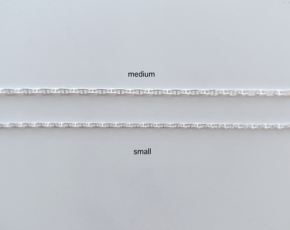 【Silver925】長さが選べる♡ anchor chain Bracelet (small) 5枚目の画像