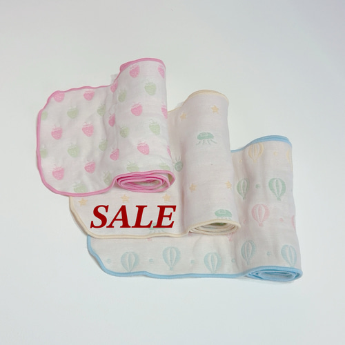 SALE☆6重ガーゼ☆スポーツタオル・マフラータオル☆柄 雑貨・その他 