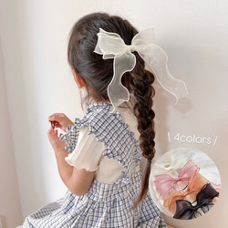 さくらんぼのヘアクリップ ベビーヘアクリップ 赤ちゃんヘア