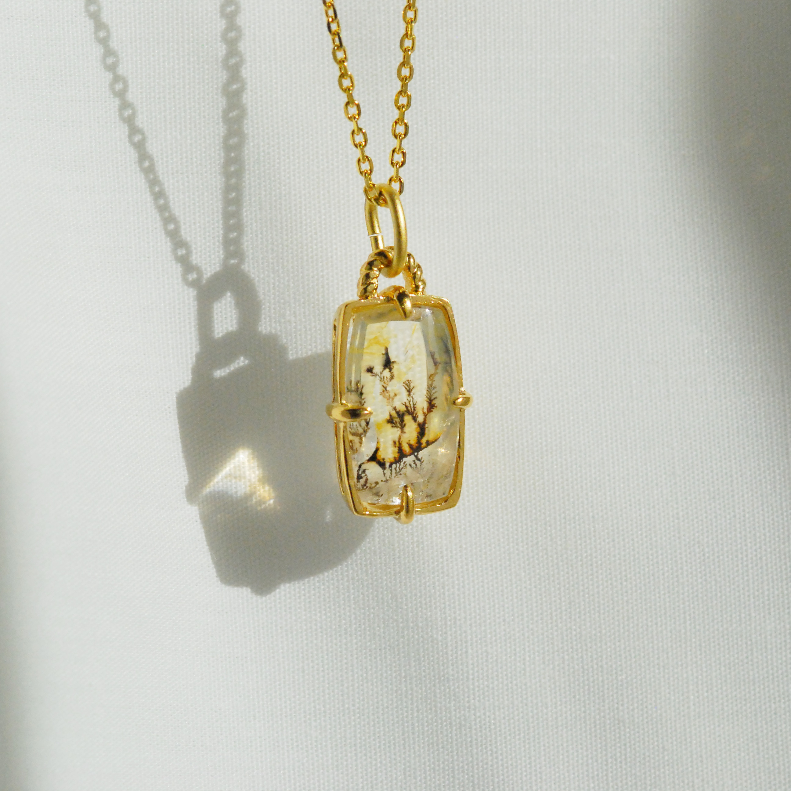 Dendritic Quartz　デンドリティッククォーツ ネックレス 【１点物】