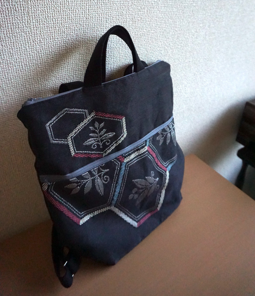 ＜セミオーダー＞＜受注生産＞大人アップサイクルリュック　例）こちらは商品例になります　敬老の日　母の日