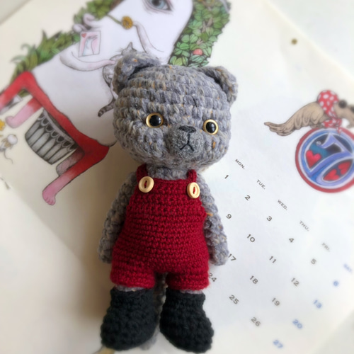 Megmeg'sDoll様の許可あり」猫好きさんのためのあみぐるみ