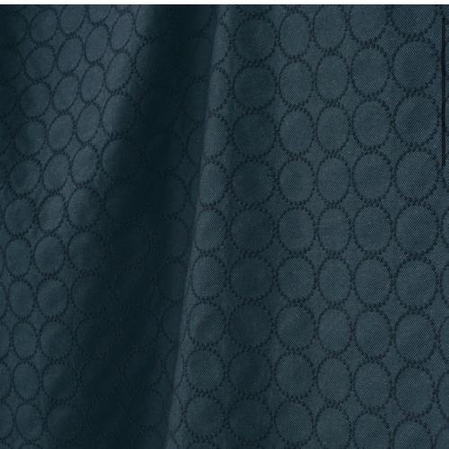 ミナペルホネン ハンドメイド ポーチ 16 タンバリン ネイビー 裏地