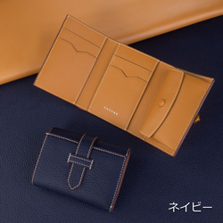 COGURE 三つ折り財布 ベルテッドウォレット 8色 <COP3116> 6枚目の画像