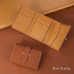 COGURE 三つ折り財布 ベルテッドウォレット 8色 <COP3116> 3枚目の画像