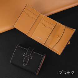 COGURE 三つ折り財布 ベルテッドウォレット 8色 <COP3116> 9枚目の画像