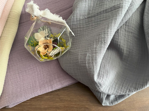 【カラーリニューアル】ぽこぽこダブルガーゼ 130cm幅【50センチ単位】厚手 Wガーゼ 生地 ぽこぽこガーゼ/50cm 16枚目の画像