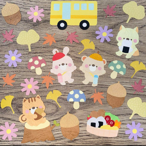 ★オーダー受付中★季節の12ヶ月セット★ダイカット★クラフトパンチ★ ☆オーダー受付中☆季節の12ヶ月セット☆ダイカット☆クラフト