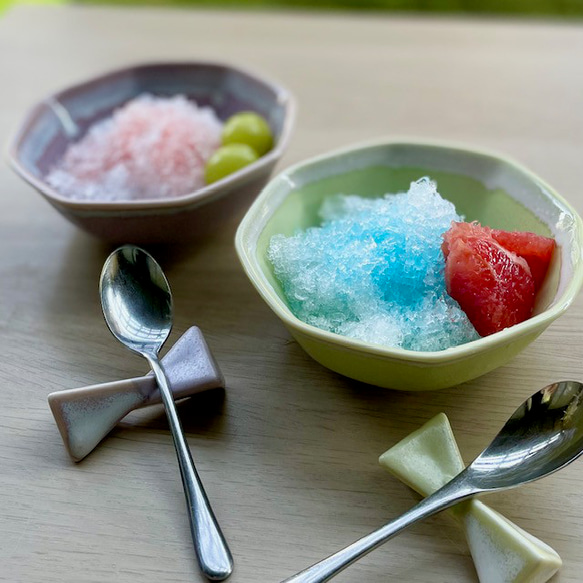 【数量限定】シャーベットシリーズ　三角はしおき 5枚目の画像